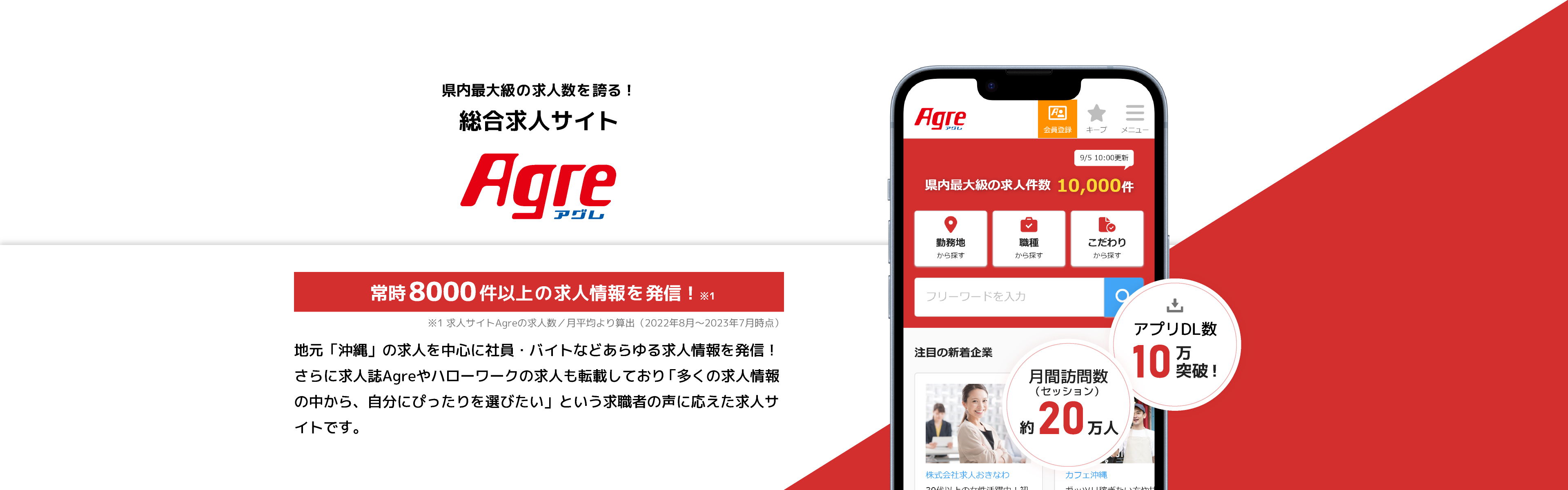 総合求人サイトAgre（アグレ）